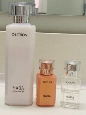 Full Size Japanese Skincare HABA Squalane pure roots + Squalane Q10 + G Lotion